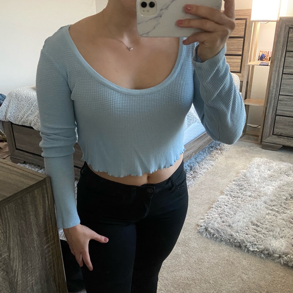 Blue blouse